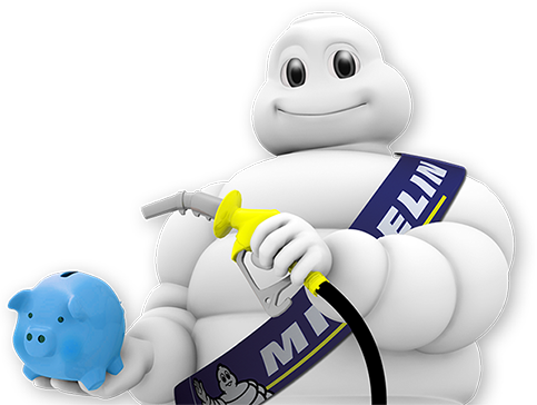 Save On Fuel - Michelin Bib X (483x364), Png Download