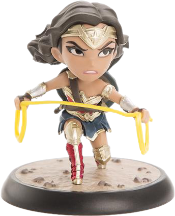 Wonder Woman Justice League Q-fig - Justice League Wonder Woman Q Fig (375x500), Png Download