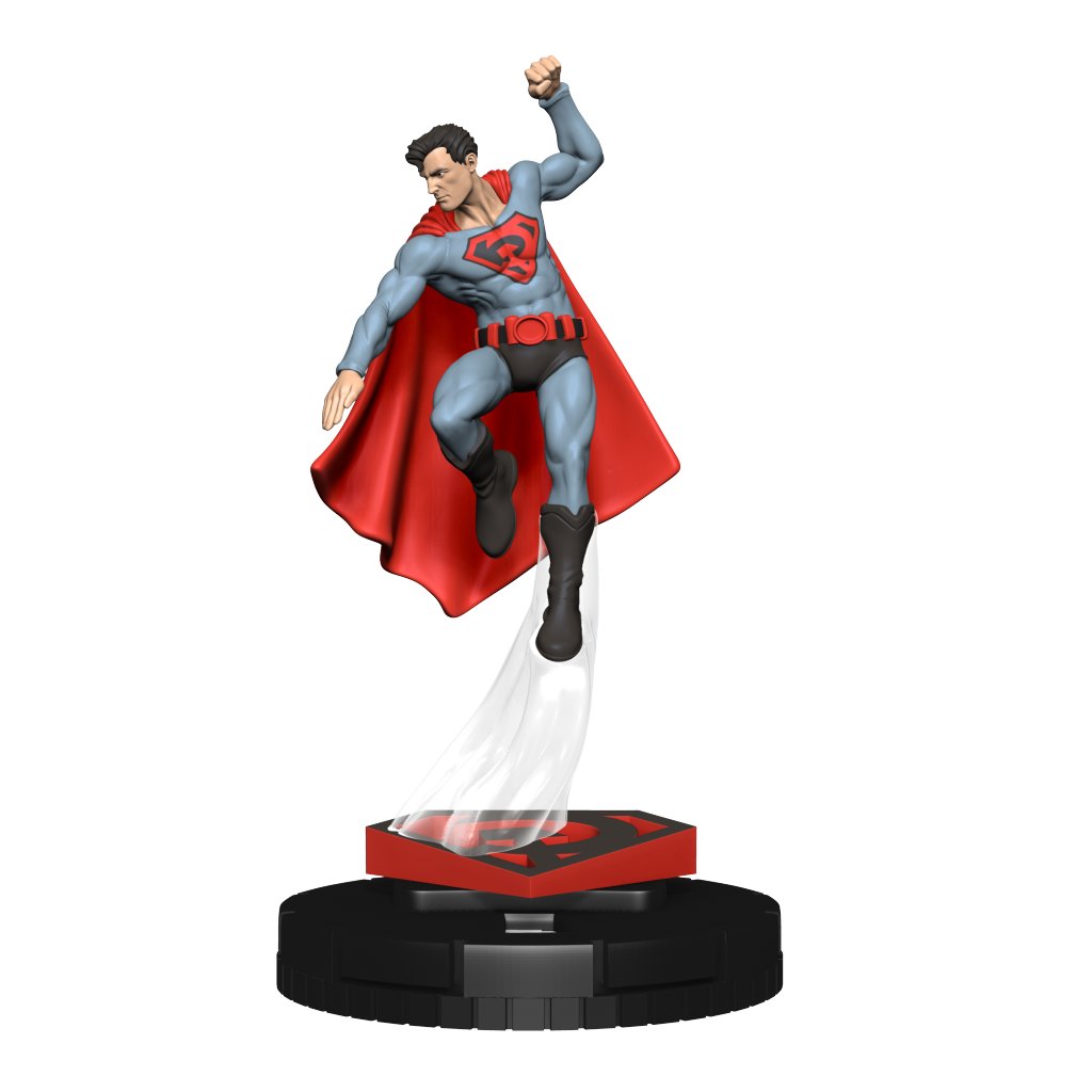 Superman™/wonder Woman Woman™ Italian Edition - Superman Red Son Heroclix (1024x1024), Png Download