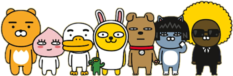 Kakao Friends Kakaofriends Cute Muzi Con Ryan Apeach - Face Shop X Kakao Friends Character Hand Cream (960x960), Png Download