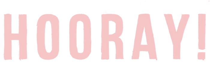 Hooray-transparent - Parallel (1000x696), Png Download