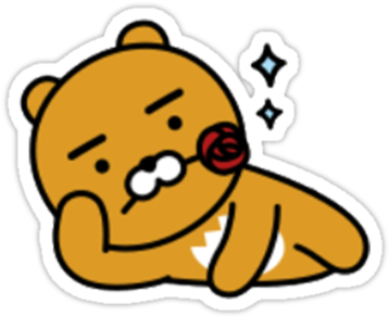 Kakao Stickers Png Download - Face Shop Kakao Friends Holiday Character Hand Cream (375x360), Png Download