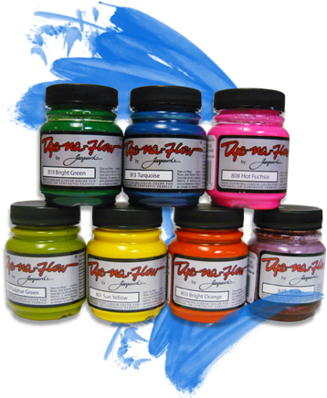 Jacquard Dye-na-flow Liquid Color - Turquoise - 2.25 (420x450), Png Download