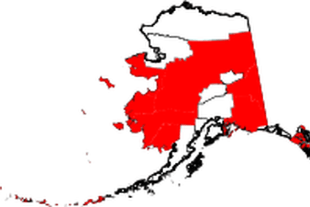 Banner Royalty Free Download Epub Pdf Ebook - Alaska 2000 Presidential Election Map (450x300), Png Download