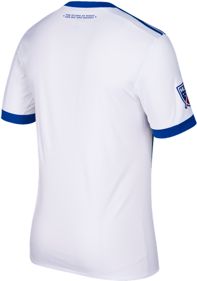 17-18 Fc Dallas Away Blue Soccer Jersey Shirt - Nike (600x600), Png Download