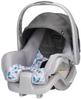 Evenflo Nurture Infant Car Seat In Teal Confetti - Evenflo Nurture Infant Car Seat (teal Confetti) (348x348), Png Download