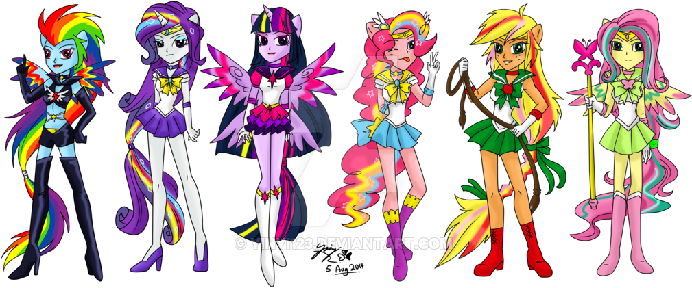 Boots, Clothes, Equestria Girls, Fluttershy, High Heel - My Little Pony Warriors (1024x430), Png Download