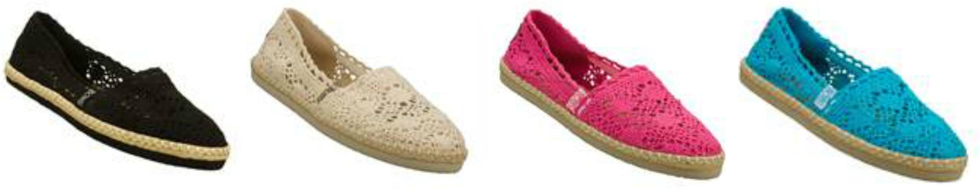 Cute Summer Shoes That Give Back To Those In Need - Skechers Women's Bobs Doily Flat (size 6, Natural) (3400x681), Png Download