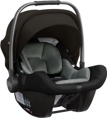 Nuna Infant Car Seat Ebony Nuna Pipa Lite New York - Nuna Pipa Lite Ebony (420x490), Png Download