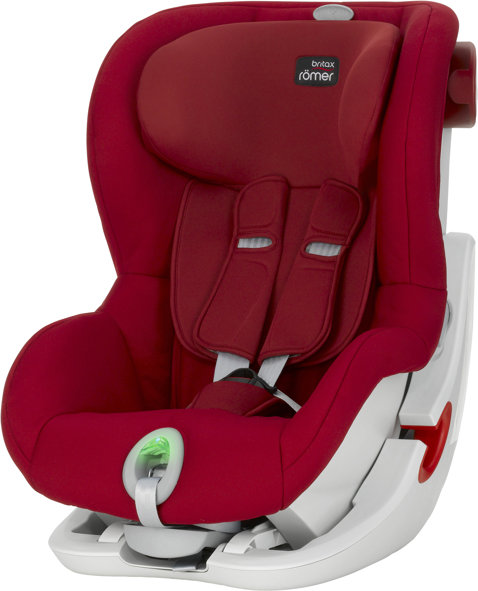 Britax Romer King Ii Ats Car Seat (flame Red) (2000x2000), Png Download
