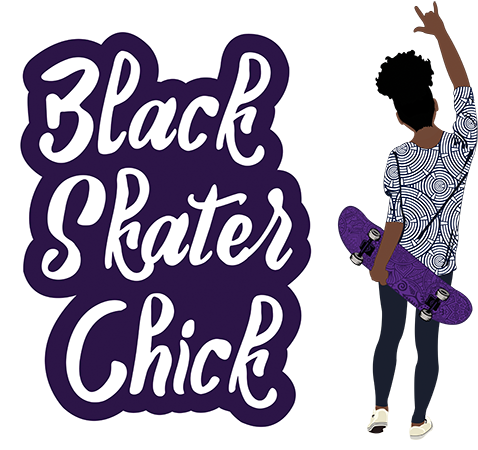 Black Skater Chick - Pacsun (500x463), Png Download