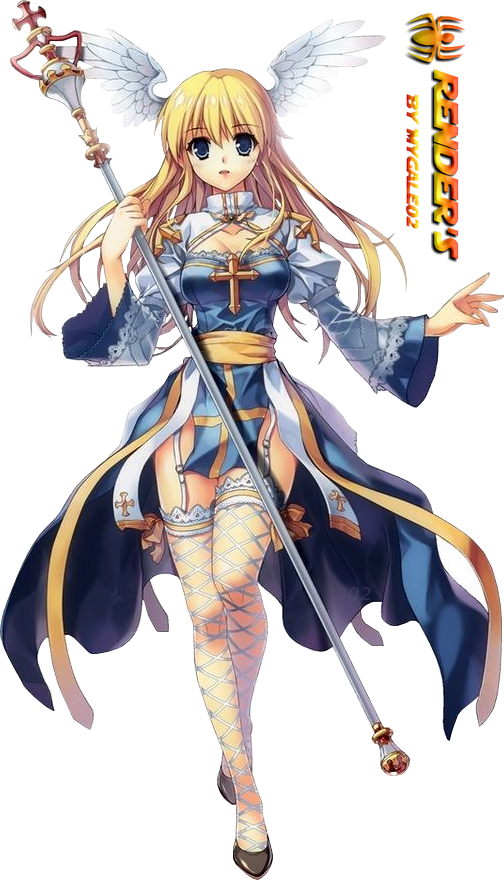 Thiên Thần Anime Đẹp (504x880), Png Download