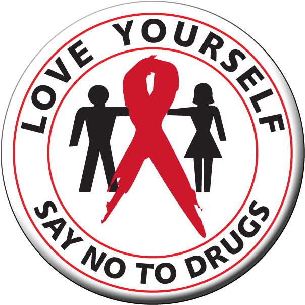 Say No To Drugs Png (611x611), Png Download
