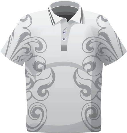 Regal Sublimated Polo Shirt - Shirt (450x476), Png Download