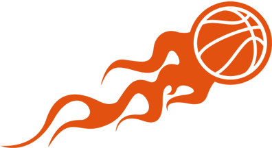 Fire Basketball Dg0071bbal - Fire Basketball Logo Png (395x395), Png Download