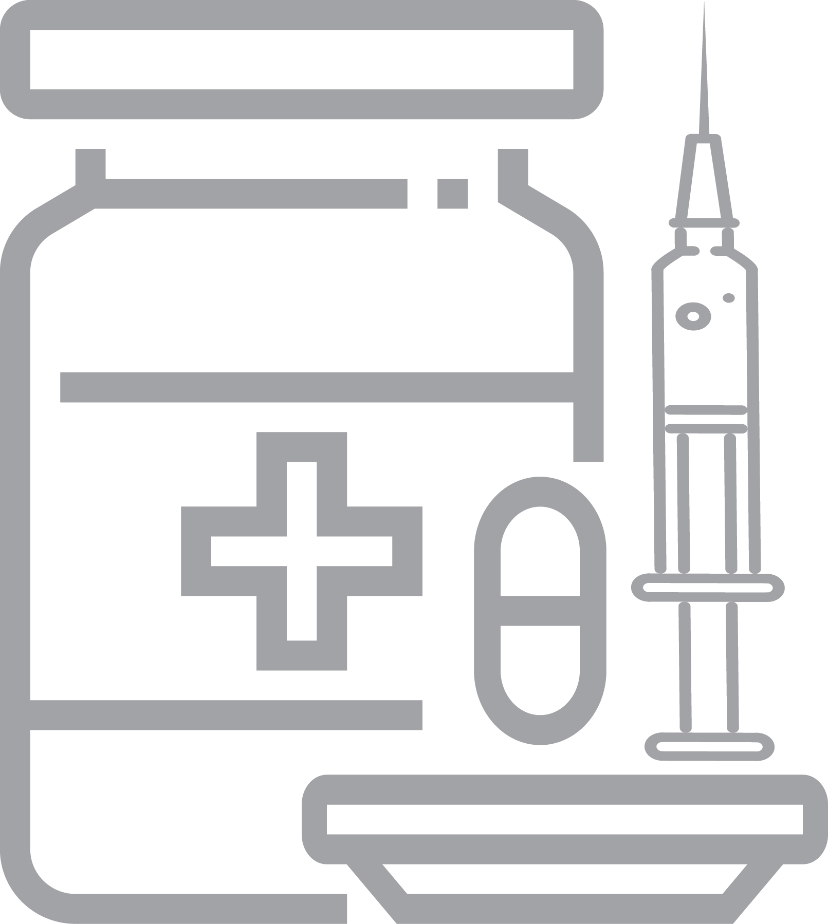 No Drugs Icon - Medicine (1611x1799), Png Download