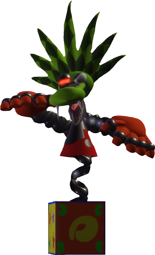 Mad Jack In 3d Model - Wiki (611x876), Png Download