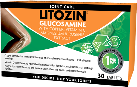 Litozin Glucosamine - Litozin Collagen (600x490), Png Download