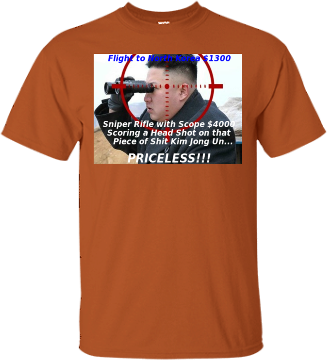 Kim Jong Un - T-shirt (1155x1155), Png Download