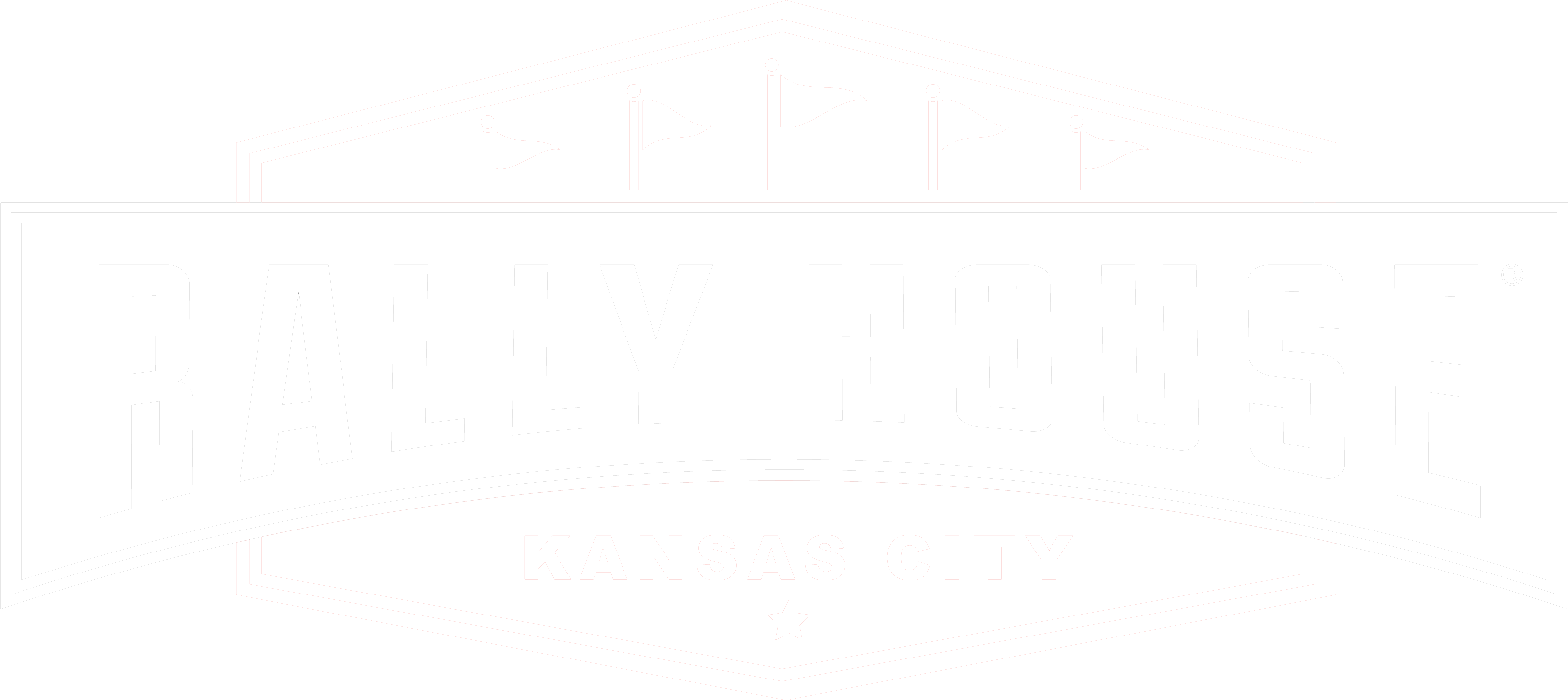 Rallyhouse White - Rally House (3248x1483), Png Download