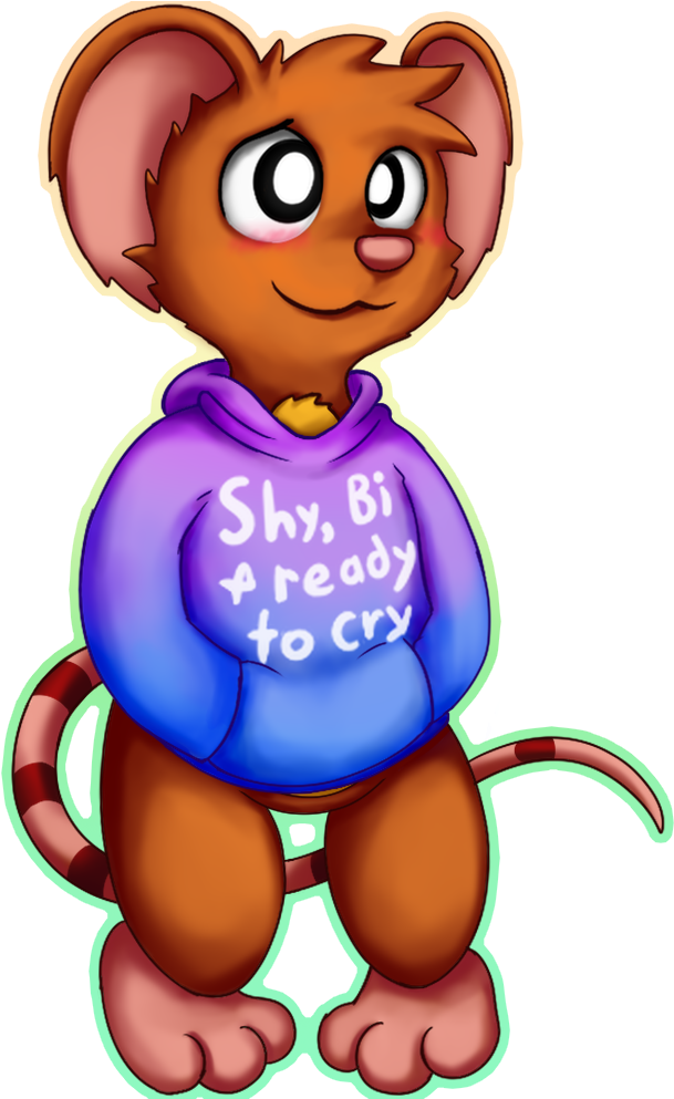 Furry Irl - Sticker (1000x1000), Png Download