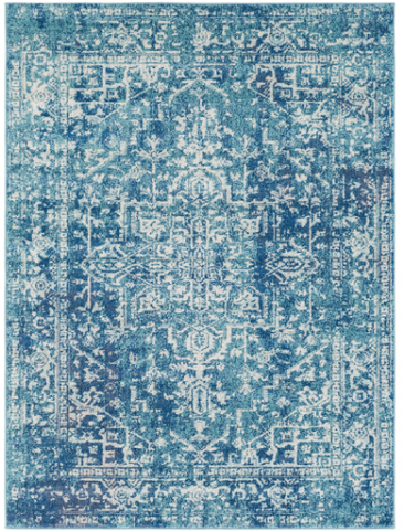 Prisha Rug, Aqua - Surya Hap1023-93126 Harput 9' X 13' Rectangle Synthetic (480x480), Png Download