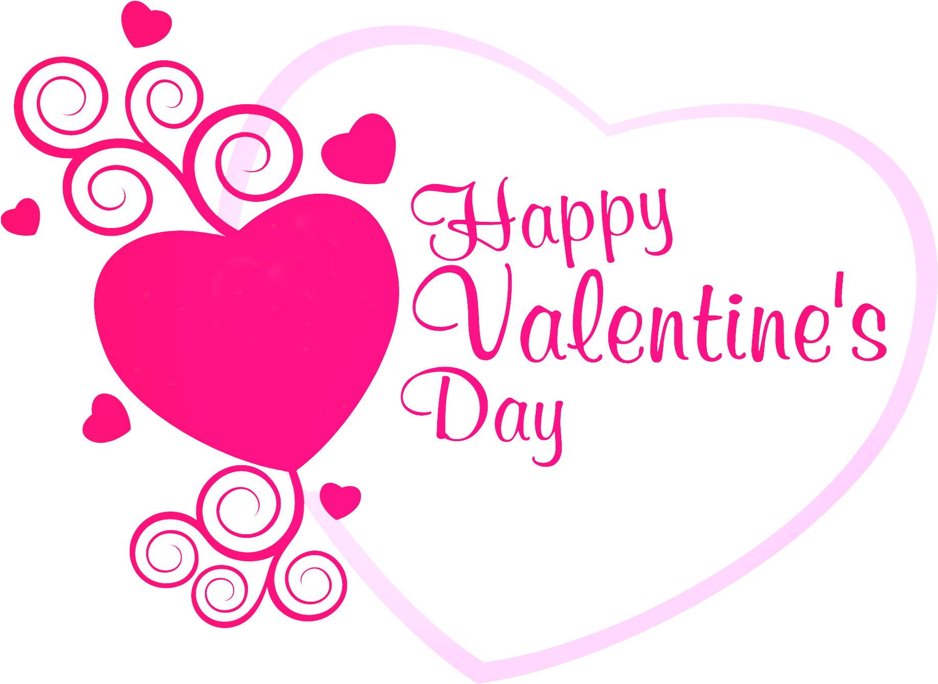 Valentines Day Png Photos - Happy Valentines Day Images Png (1953x1418), Png Download