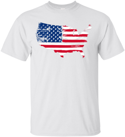 American Silhouette Gildan Ultra Cotton T-shirt - T-shirt (480x480), Png Download