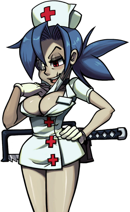 Nurse Valentine - Combat Nurse In Anime (466x721), Png Download