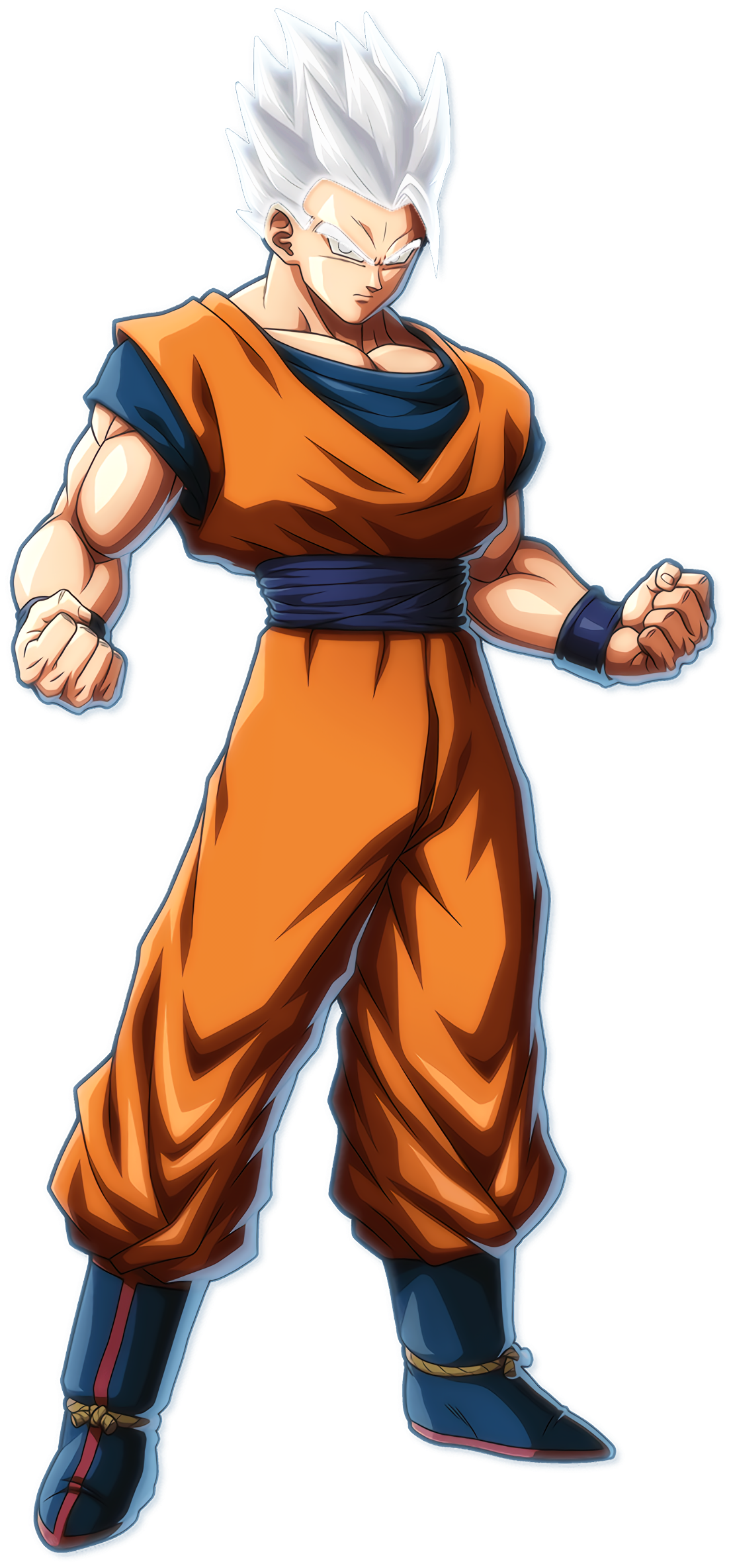 Officialso - Dragon Ball Fighterz Gohan Adult (1120x2382), Png Download