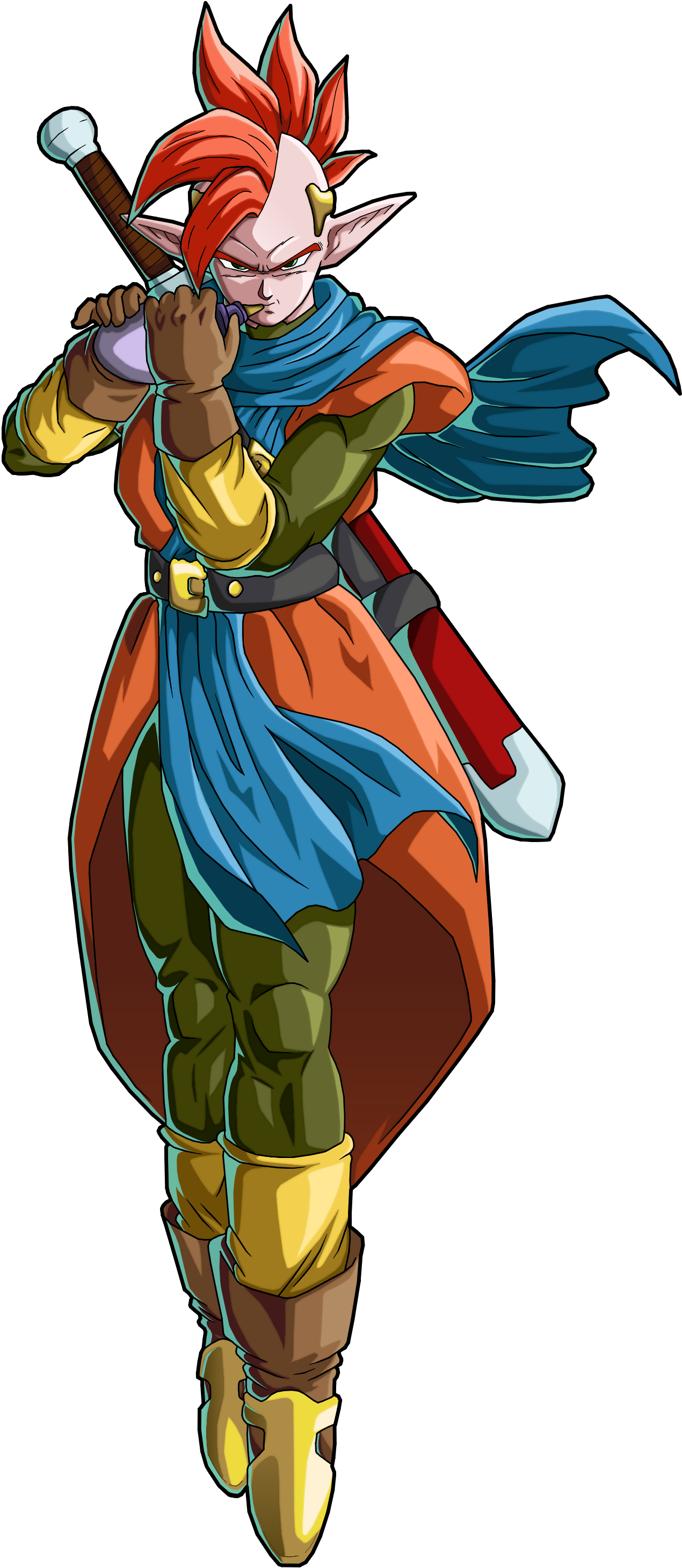Fanarttapion - Dragon Ball Fighterz Joins The Fight Tapion (1500x3100), Png Download