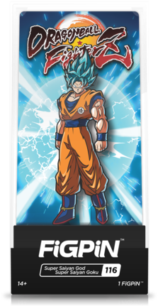 Figpin Dragon Ball Fighterz Super Saiyan God Super - Dragon Ball Fighterz Vegeta Blue (274x480), Png Download