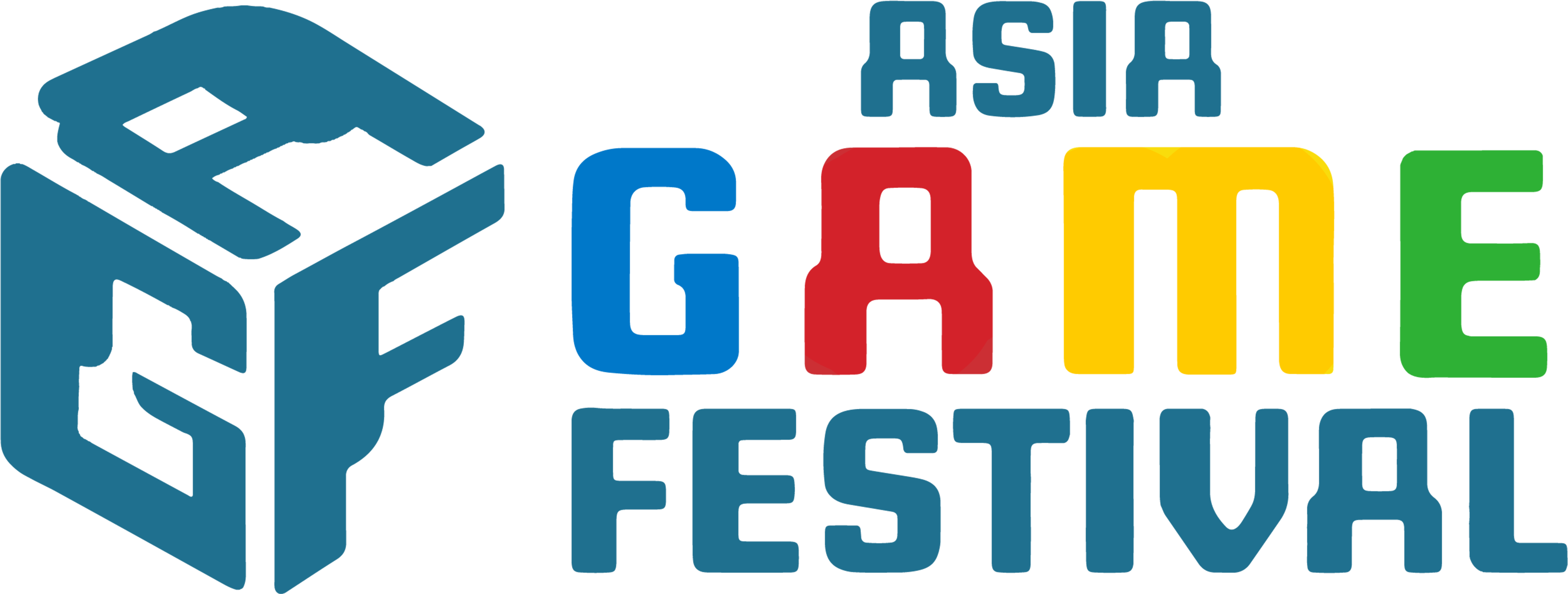 Default Logo Light Dark Logo - Asia Game Fest (4631x1820), Png Download