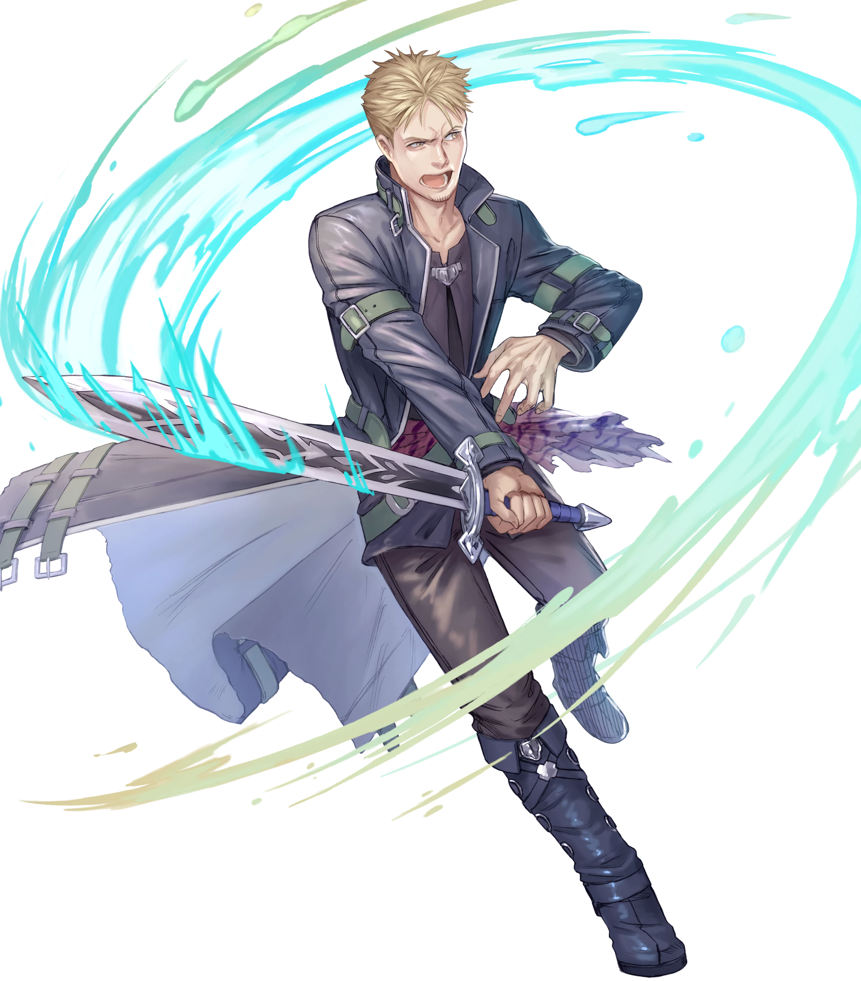 Lloyd, White Wolf - Fire Emblem Heroes Lloyd (600x684), Png Download