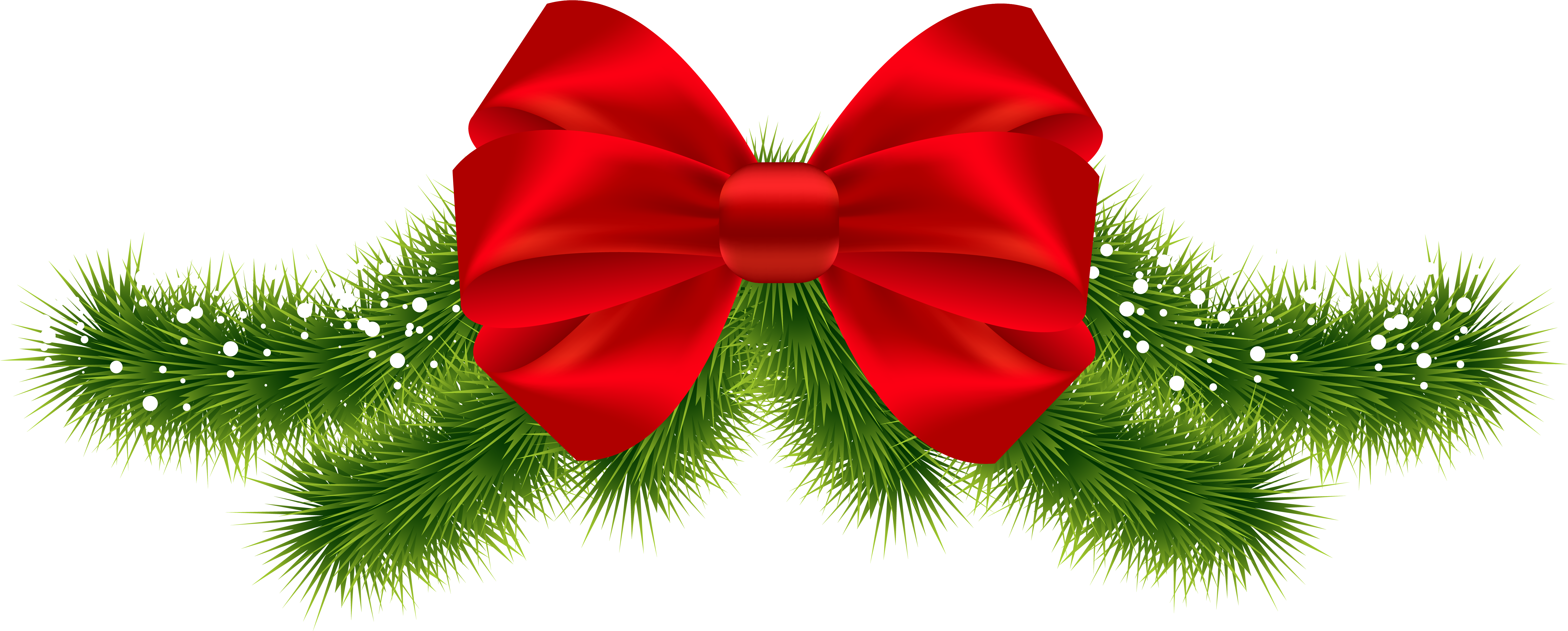 Download Hd Red Christmas Bow Png Transparent Png Image Nicepng Com
