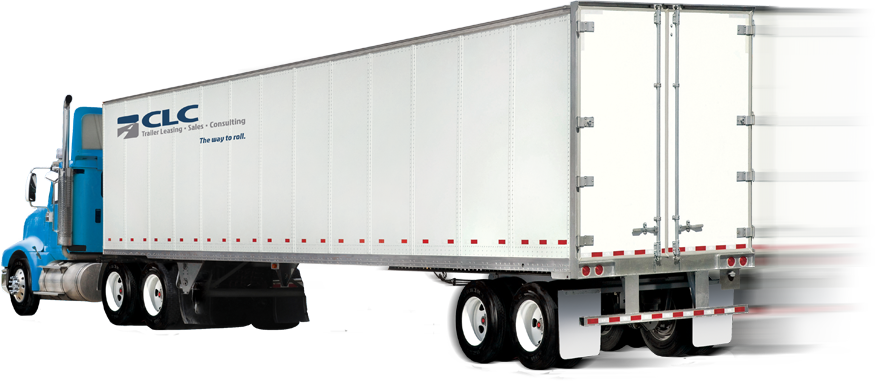 Pictures Of Rent A Semi Truck - Semi Truck Trailer Png (875x381), Png Download