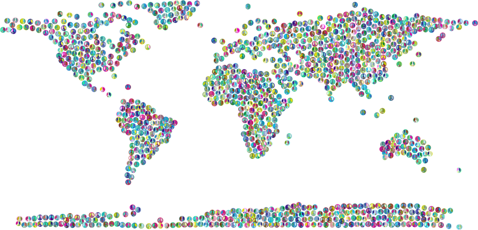 Early World Maps - World Map Black White (1553x750), Png Download