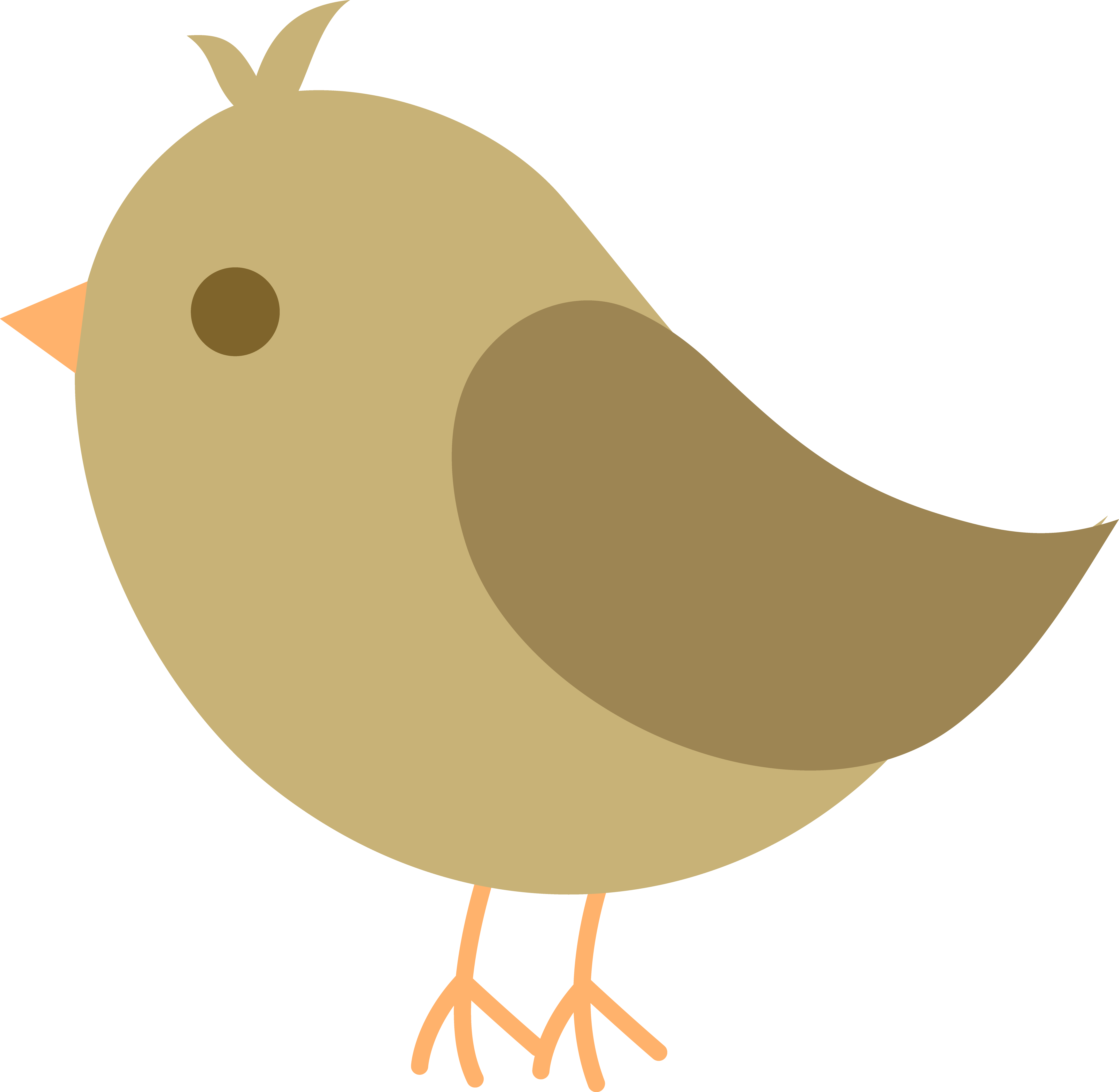 Download HD Cartoon Bird Pictures Cliparts Co Fewfkz Clipart - Bird Clip  Art Transparent PNG Image - NicePNG.com, image size:4621x4511