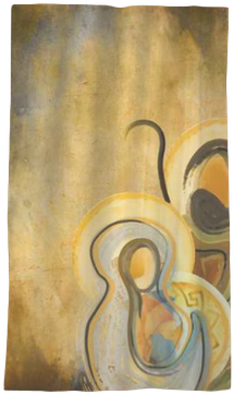 Christmas Religious Nativity Scene, Holy Family Abstract - Christmas Day (400x400), Png Download
