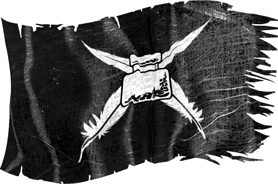 Writer's Life Pirate Flag - Writer (900x595), Png Download