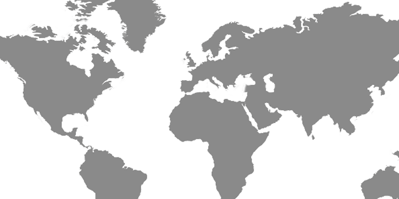 World Map Clipart Vector - Map Of The World Green (800x400), Png Download