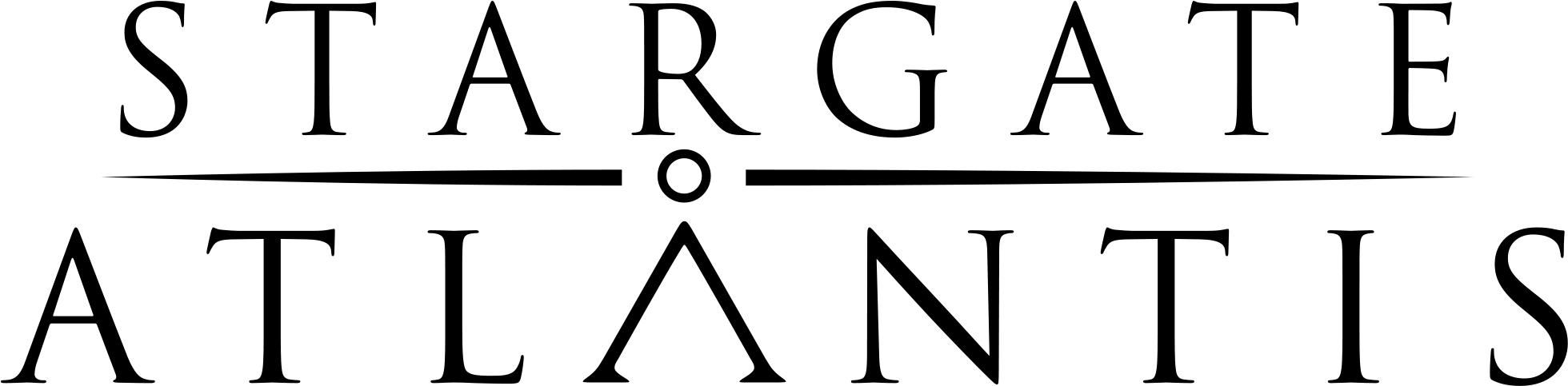 Open - Stargate Atlantis Logo Png (2000x518), Png Download