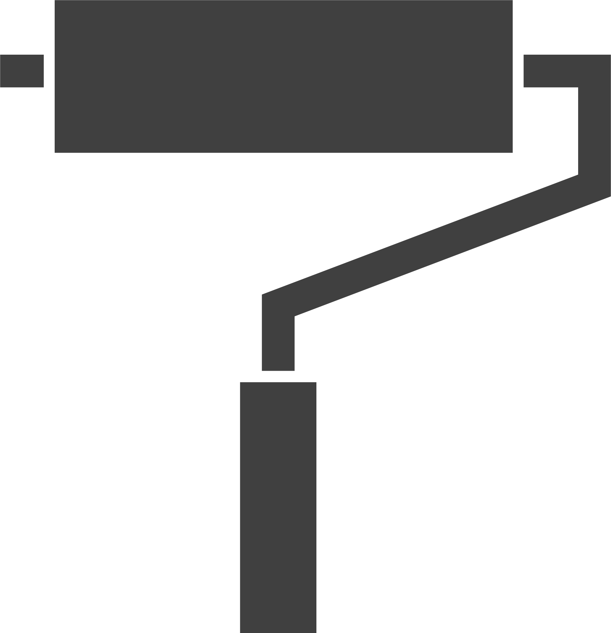 Download HD Painting Clipart Paint Roller - Paint Roller Vector Png  Transparent PNG Image - NicePNG.com, image size:2101x2177