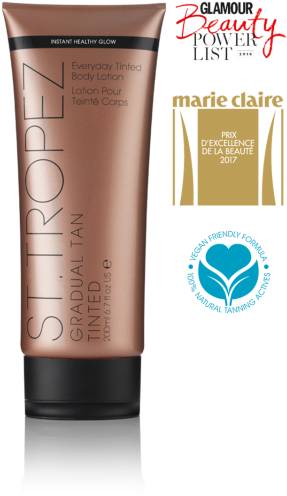 Gradual Tan Tinted Body Lotion 200ml - St Tropez Gradual Tan (370x528), Png Download