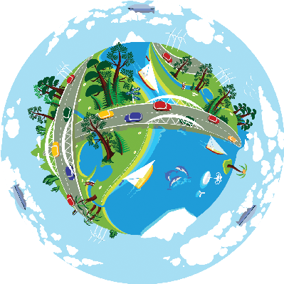 Earth Clipart - Clean Earth Clipart (399x399), Png Download