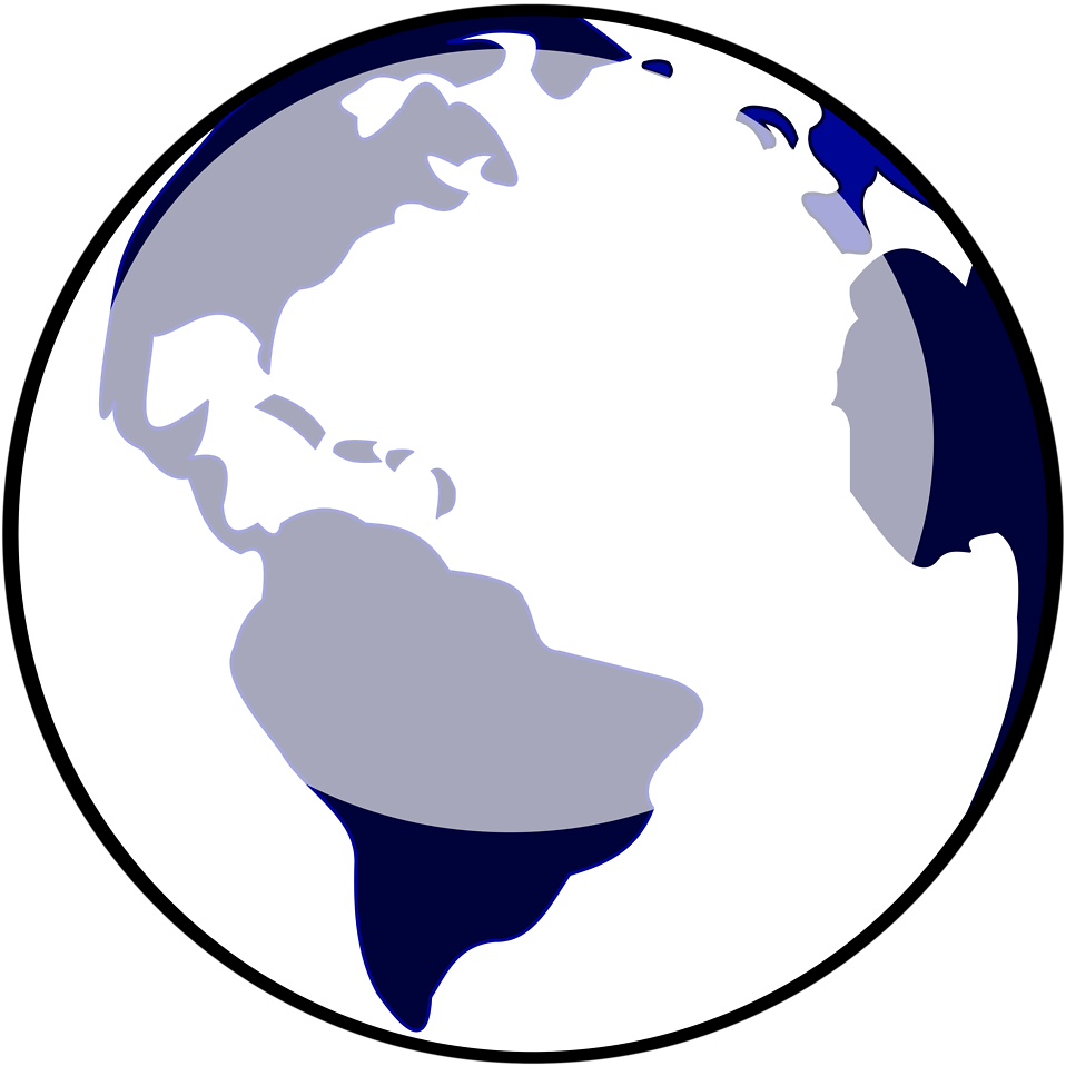 Globe Clipart Transparent Background - Technology Clipart (958x958), Png Download