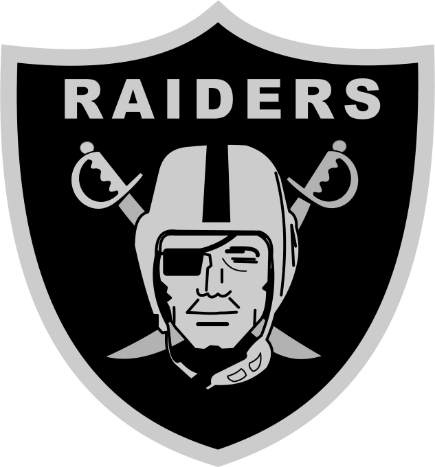 Raiders Logo Drawings Raiders Logo Drawings Raiders - Oakland Raiders (633x680), Png Download