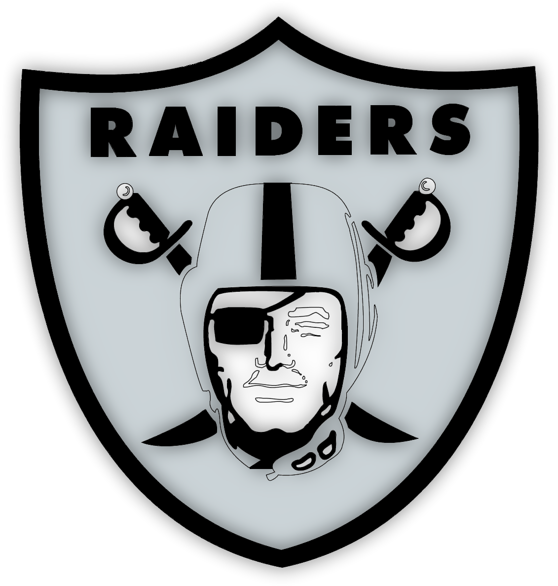 Oakland Raiders Logo - Win Lose Or Tie Raiders (1200x1200), Png Download