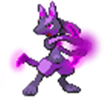 Elite Lucario - Lucario Sprite (420x420), Png Download