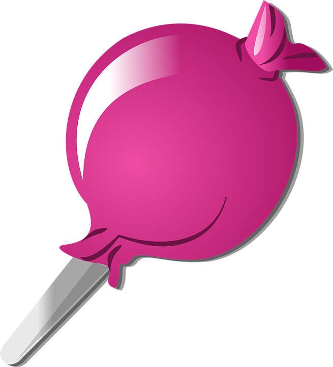 Candy Lollipop Png Images - Pink Candy Png (655x720), Png Download